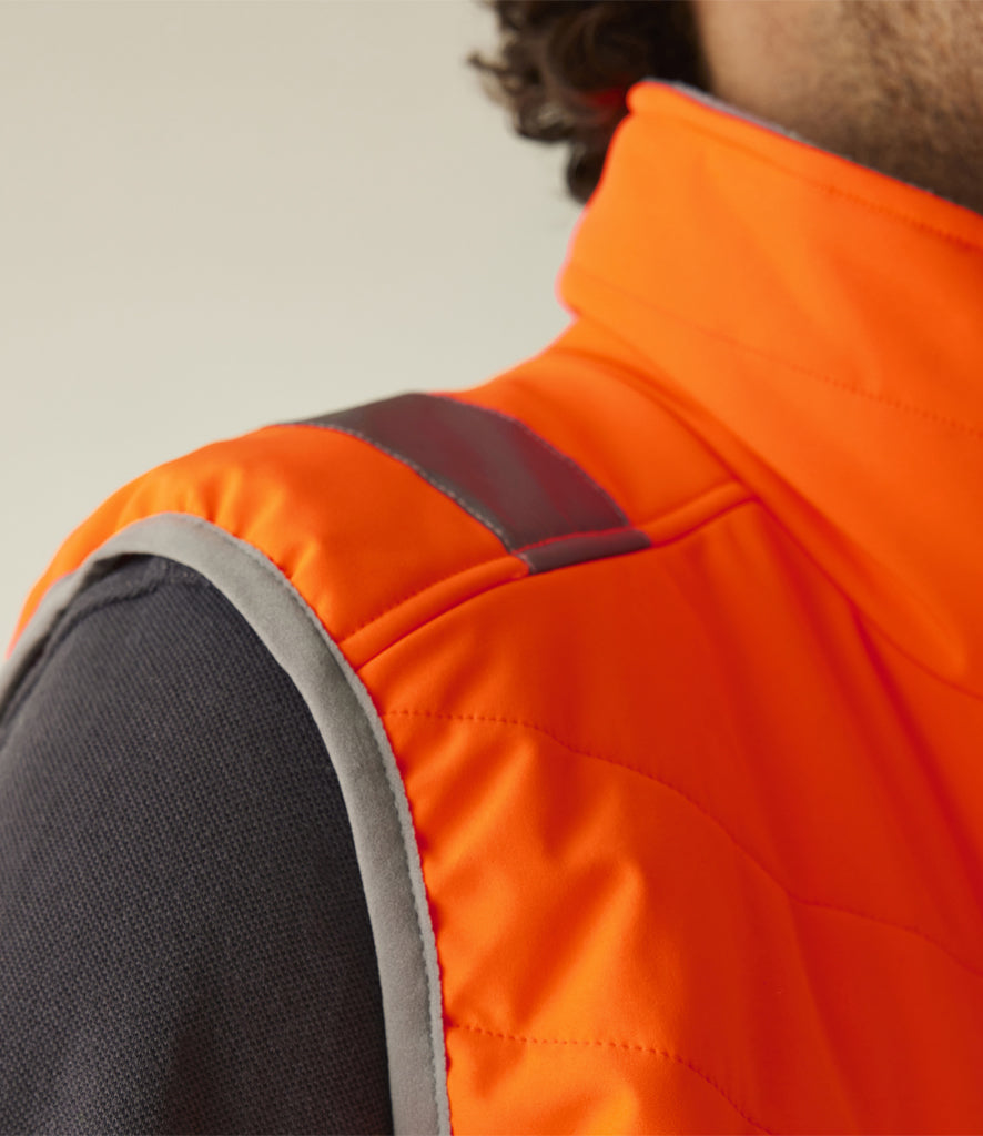 Regatta High Visibility Two Tone Thermal Baffle Bodywarmer