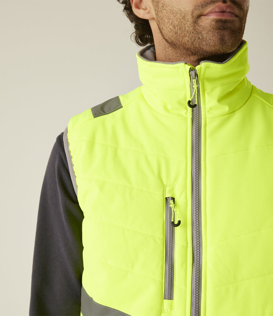 Regatta High Visibility Two Tone Thermal Baffle Bodywarmer
