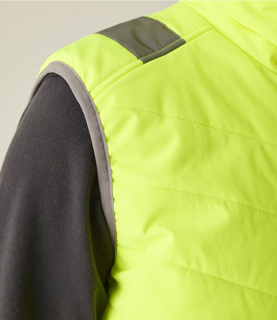 Regatta High Visibility Two Tone Thermal Baffle Bodywarmer