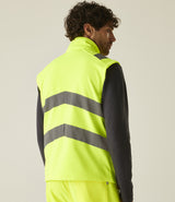Regatta High Visibility Pro Contract Ablaze Soft Shell Bodywarmer