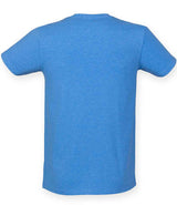 SF121 Heather Blue Back