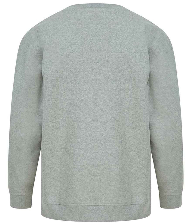 SF530 Heather Grey Back