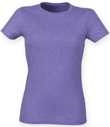 SK121 Heather Purple Front