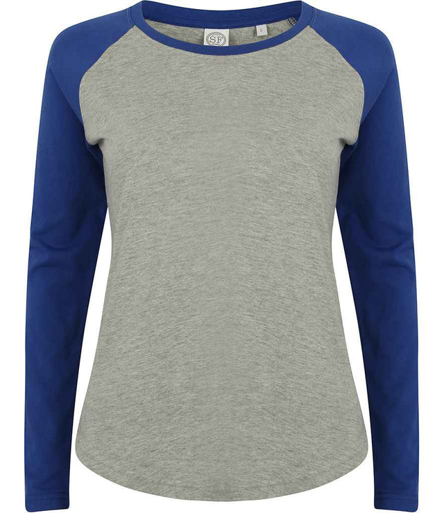 SK271 Heather Grey/Royal Front