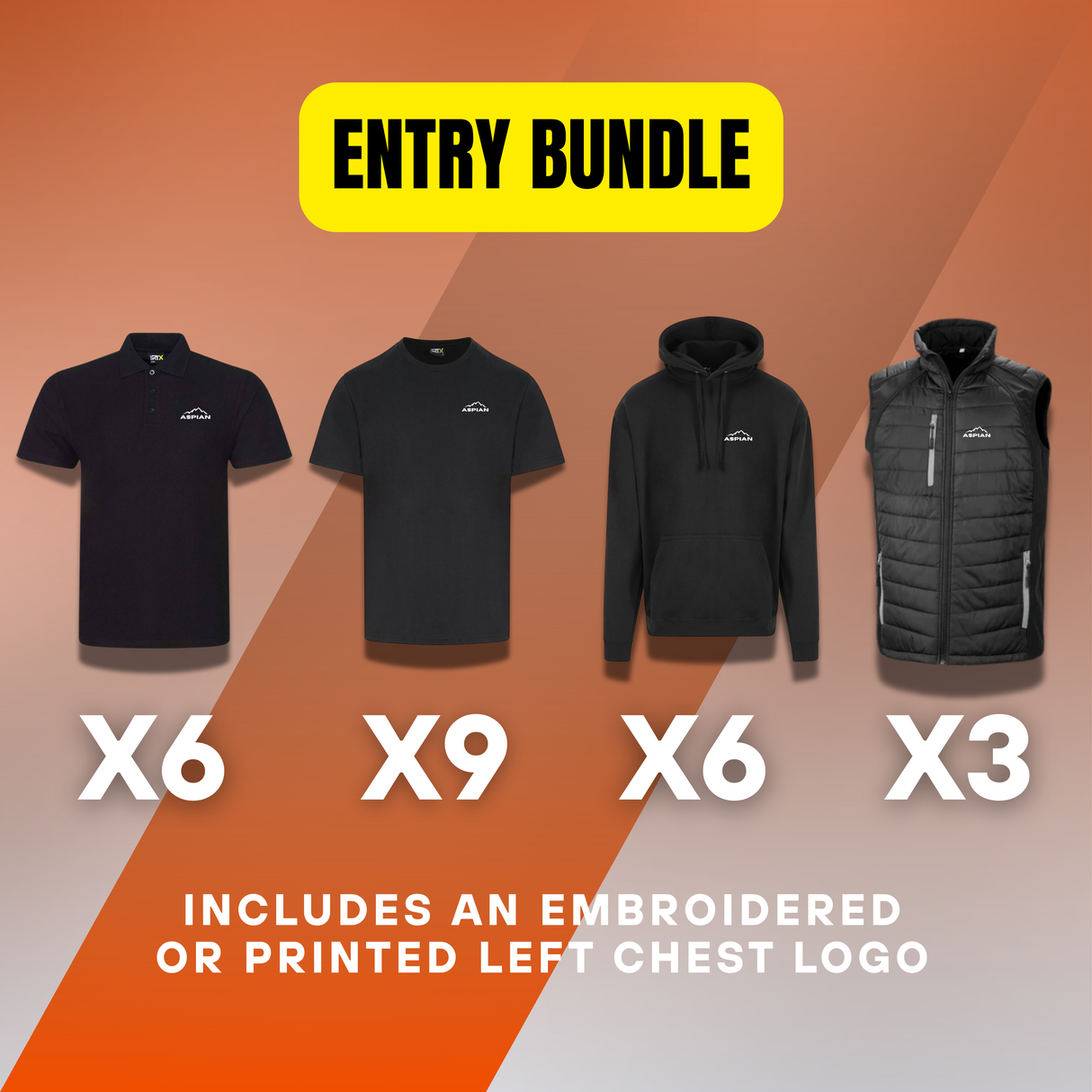 Entry Workwear Bundle | Branded Workwear Starter Package [BID:018]