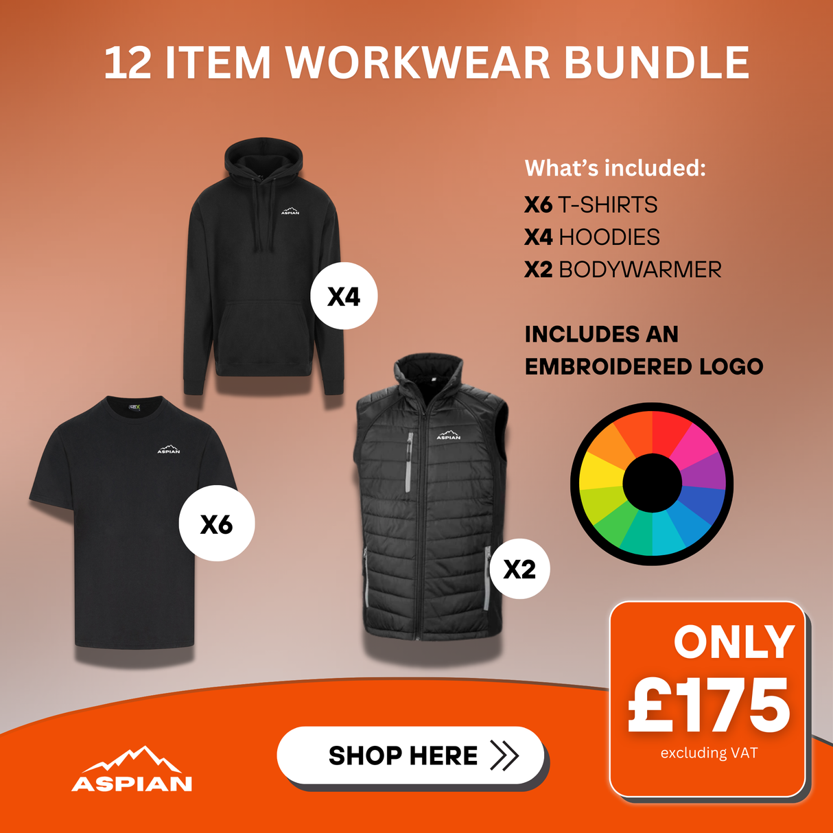 12 Item Workwear Bundle
